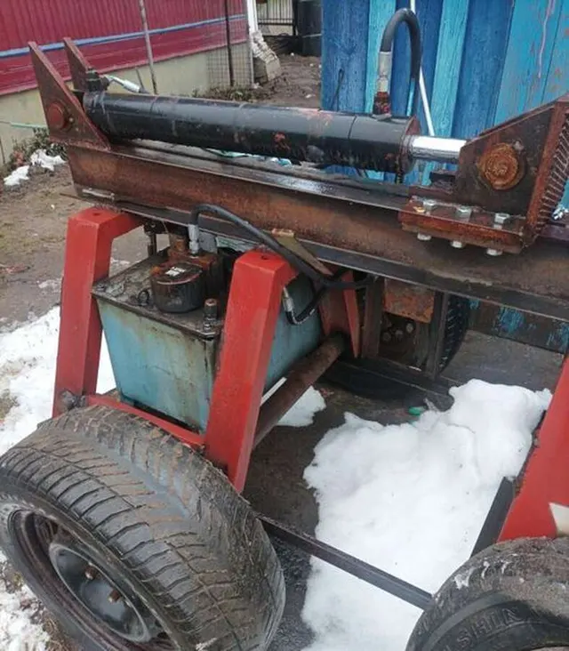 Дровокол-пресс