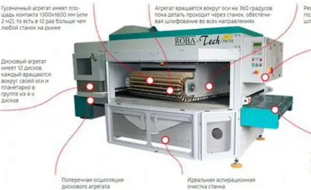 Станок щёточно-ленточный MB Roba-Tech 1300