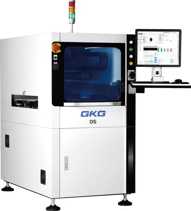 GKG D5 — автоматический высокоскоростной дозатор паяльной пасты и клея для SMT