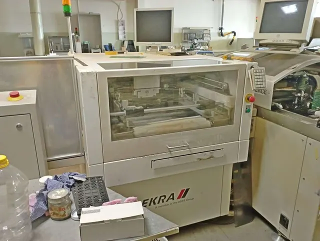 Линейчатый трафаретный принтер Ekra X3 2007г.в.