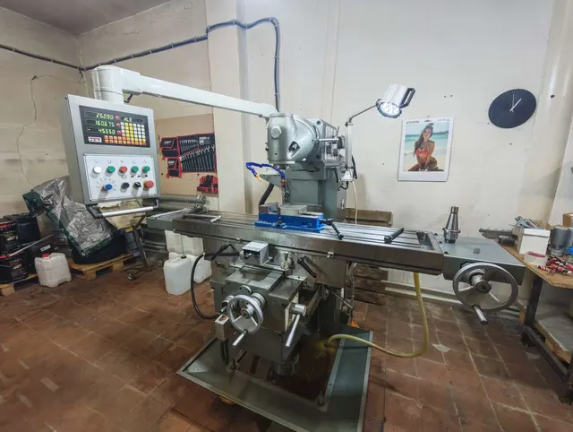 Станок фрезерный универсальный JET JUM-1153VXL DRO