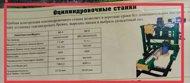 Оцилиндровочный станок ОС-1
