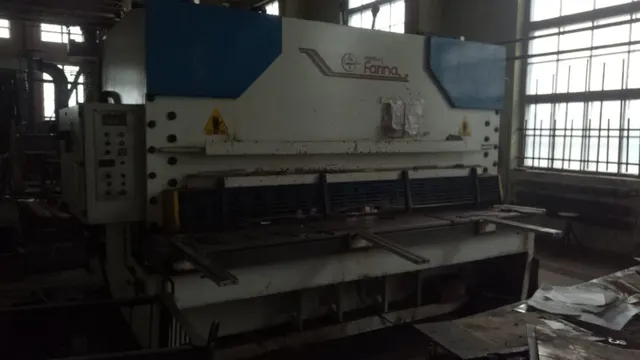 Гильотина farina cfo 325